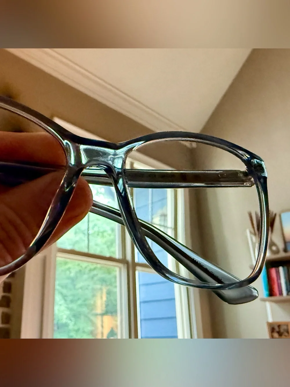 Calvin Klein glasses | Women | Translucent blue (EUC)